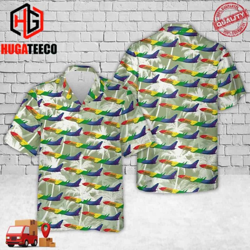 Alaska Fly With Pride Short Sleeve Hawaiian Shirt
