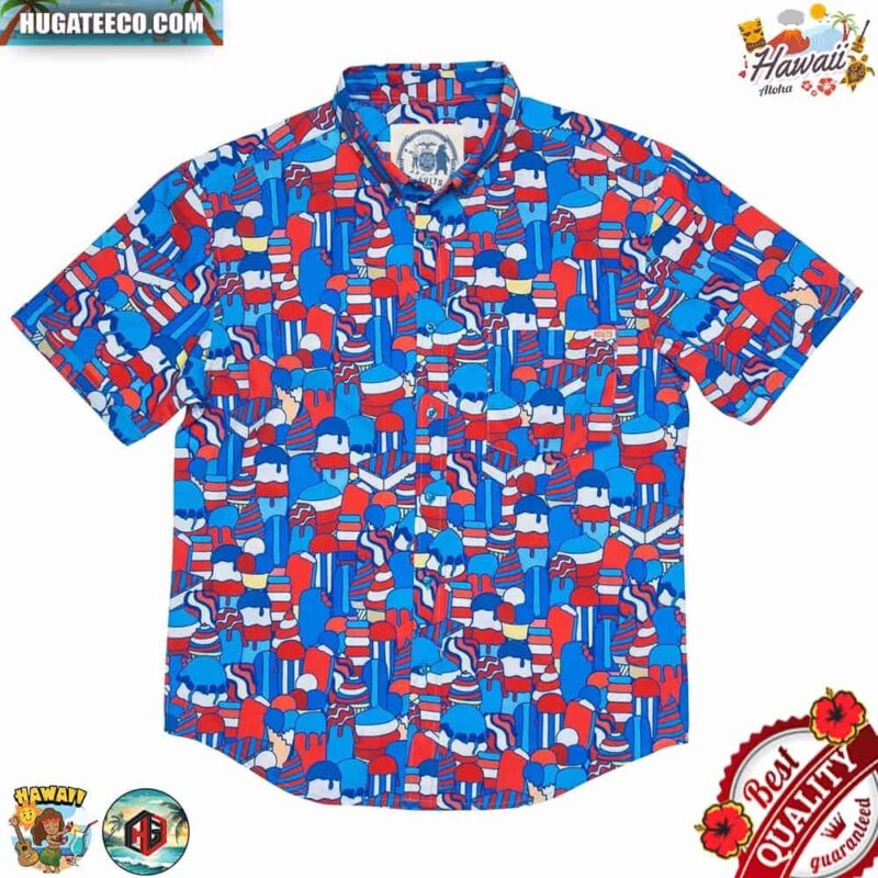 American Swirl RSVLTS Collection Summer Hawaiian Shirt