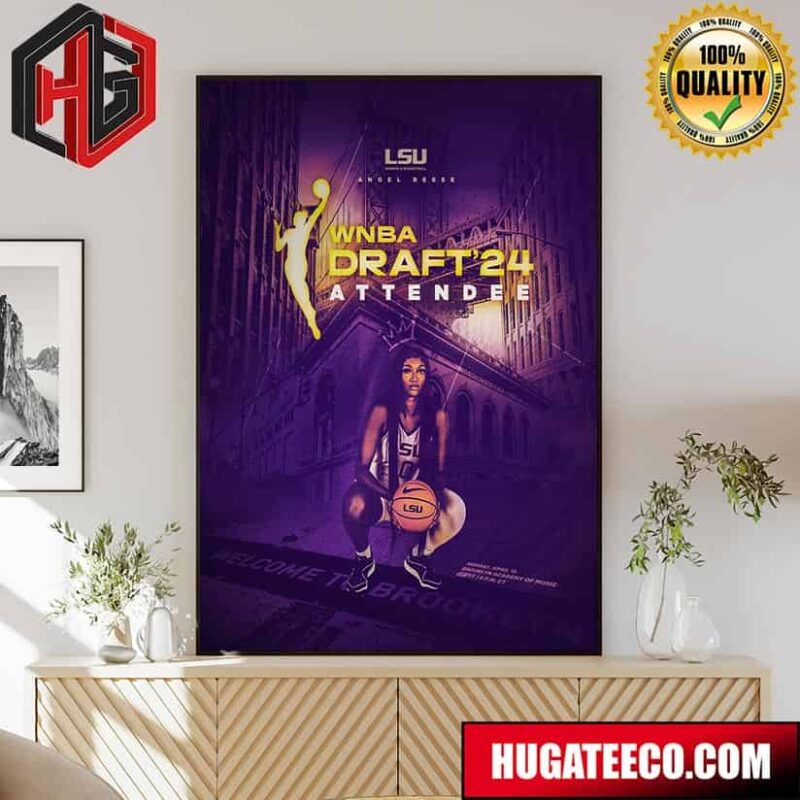 Angel Reese Has Been Officially Invited To Attend The WNBA Poster Canvas
