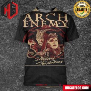 Arch Enemy Deceivers Asia Tour 2024 Live In Seoul At Musinsa Garage Hall 3D T-Shirt