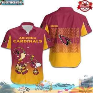 Arizona Cardinals American Football Team The Snoopy Show Hawaiian Shirt