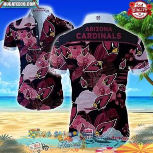 Arizona Cardinals NFL Flower Hawaiian Shirt