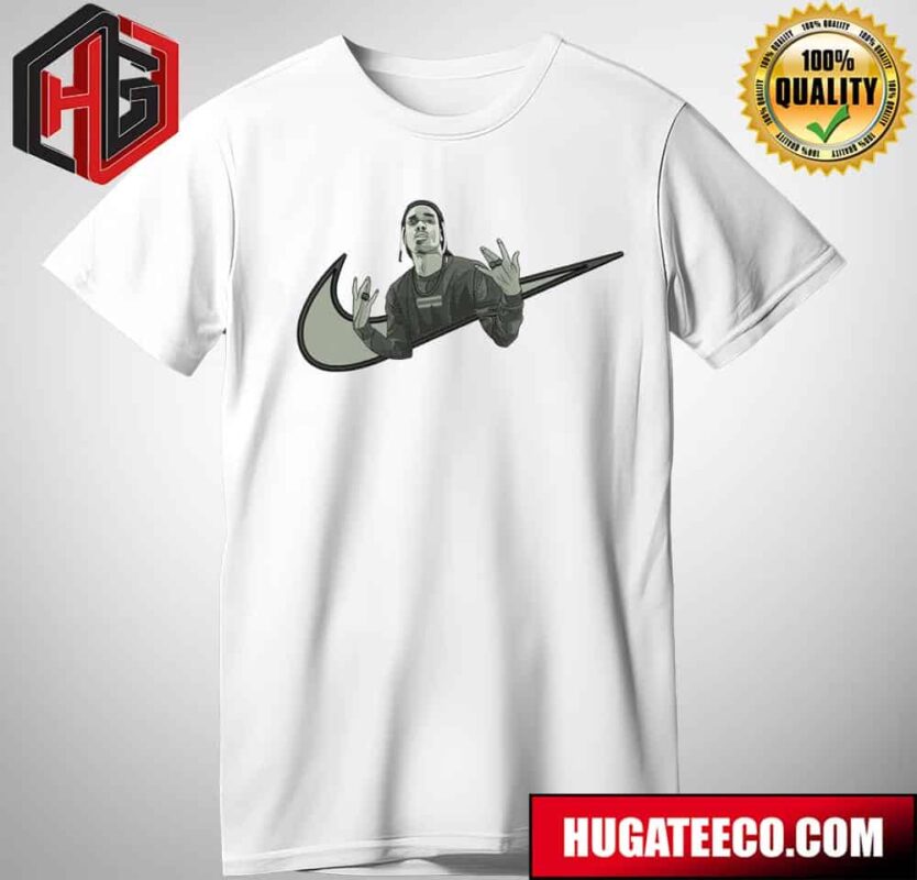 Asap Rocky Nike Logo X Nike Swoosh Logo Merchandise T-Shirt