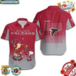 Atlanta Falcons American Football Team The Snoopy Show Hawaiian Shirt
