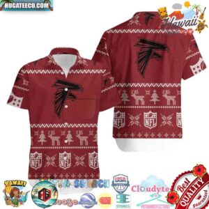 Atlanta Falcons NFL Christmas Hawaiian Shirt