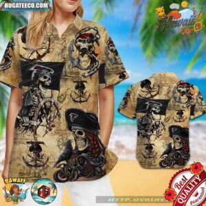 Atlanta Falcons Pirates Aloha Hawaiian Shirt