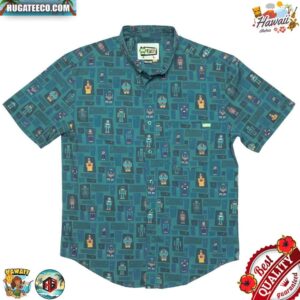 Atomic Automatons Shirt Summer 2024 RSVLTS Collection Summer Hawaiian Shirt