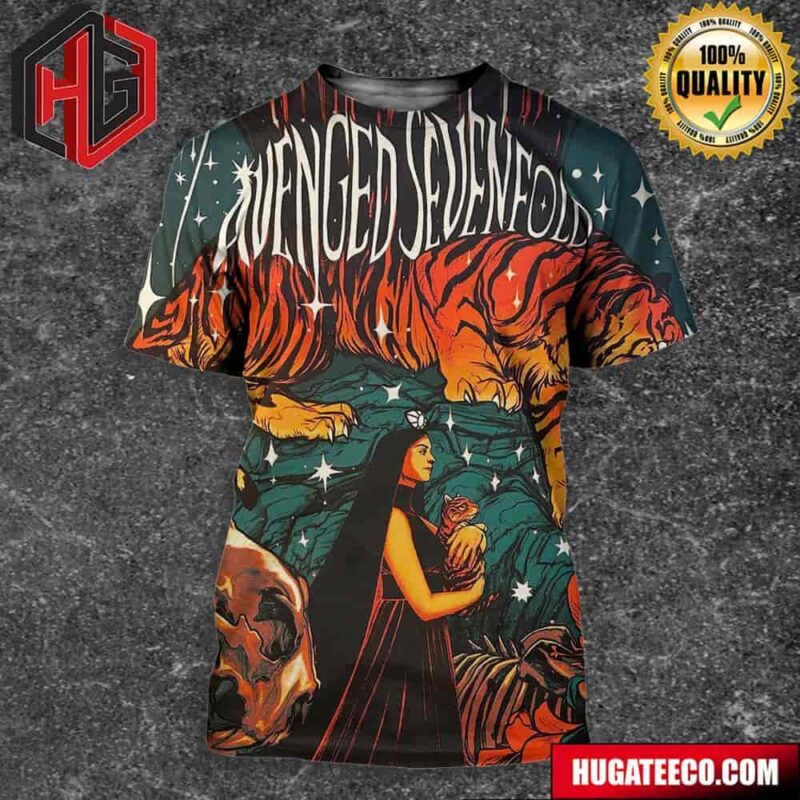 Avenged Sevenfold Show At Toronto 03 07 2024 All Over Print Shirt