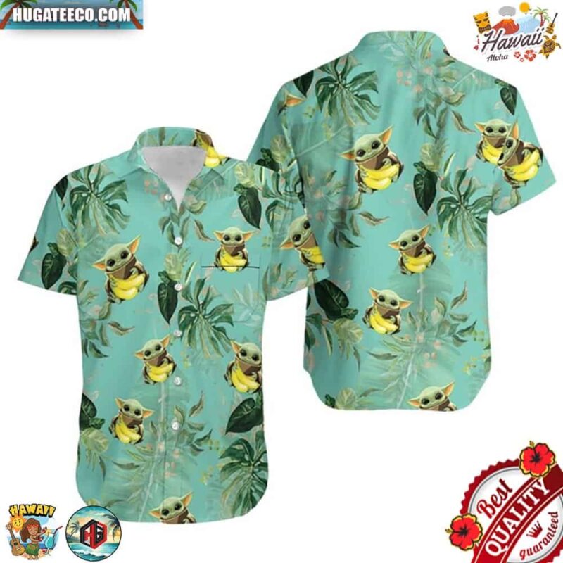 Baby Yoda Crown Royal 4th Of July Hawaiian Shirt