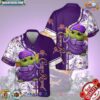 Baby Yoda Crown Royal Hibiscus Hawaiian Shirt