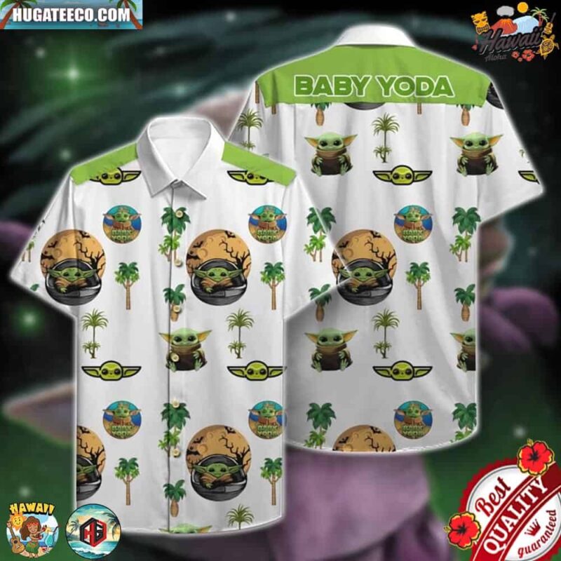 Baby Yoda Unisex Hawaiian Shirt