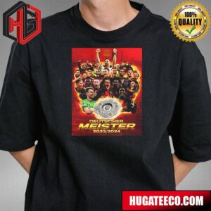 Bayer Leverkusen Is Deutscher Meister Champion 2023 2024 T-Shirt