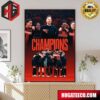 Bayer Leverkusen Win The Bundesliga 2024 Title For The First Time In Their History Poster Canvas