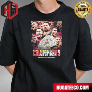 Bayer Leverkusen Win The Bundesliga 2024 Title For The First Time In Their History T-Shirt