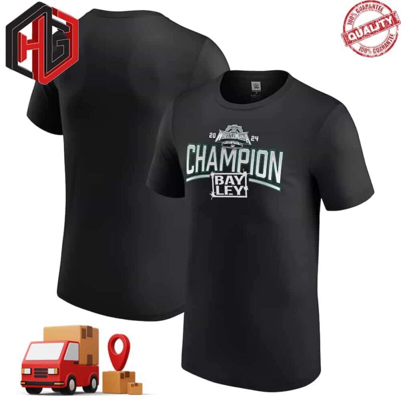 Bayley WrestleMania 40 Champion WWE T-Shirt