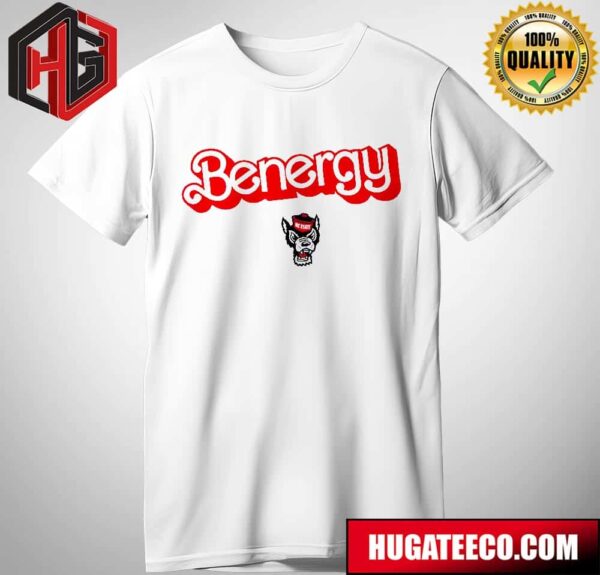 Benergy NC State Wolfpack Basketball Ben Middlebrooks NCAA March Madness T-Shirt