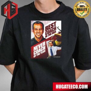 Best Coach In The NBA Never Coach Of The Year Erik Spoelstra T-Shirt