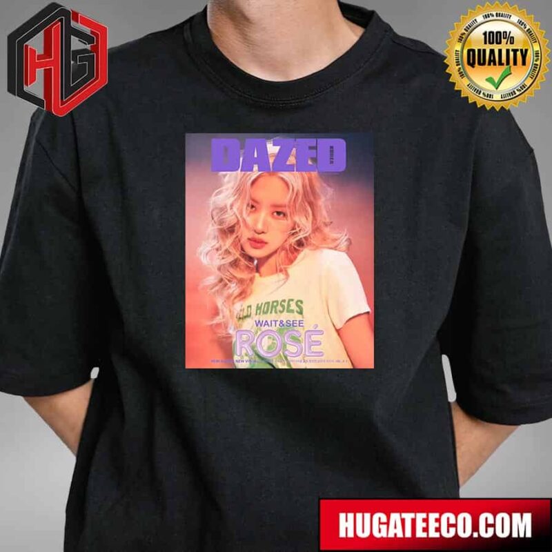 Blackpink?s Rose Looks Immaculate For Dazed Korea T-Shirt