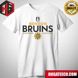 Boston Bruins Fanatics Branded 2024 Stanley Cup Playoffs Authentic Pro T-Shirt