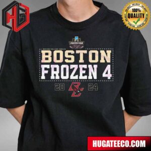 Boston College Eagles NCAA Frozen Four Mens Hockey 2024 T-Shirt