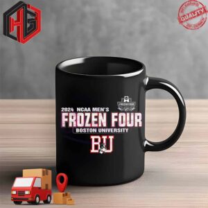 Boston University 2024 NCAA Frozen Four Hockey Ceramic Mug
