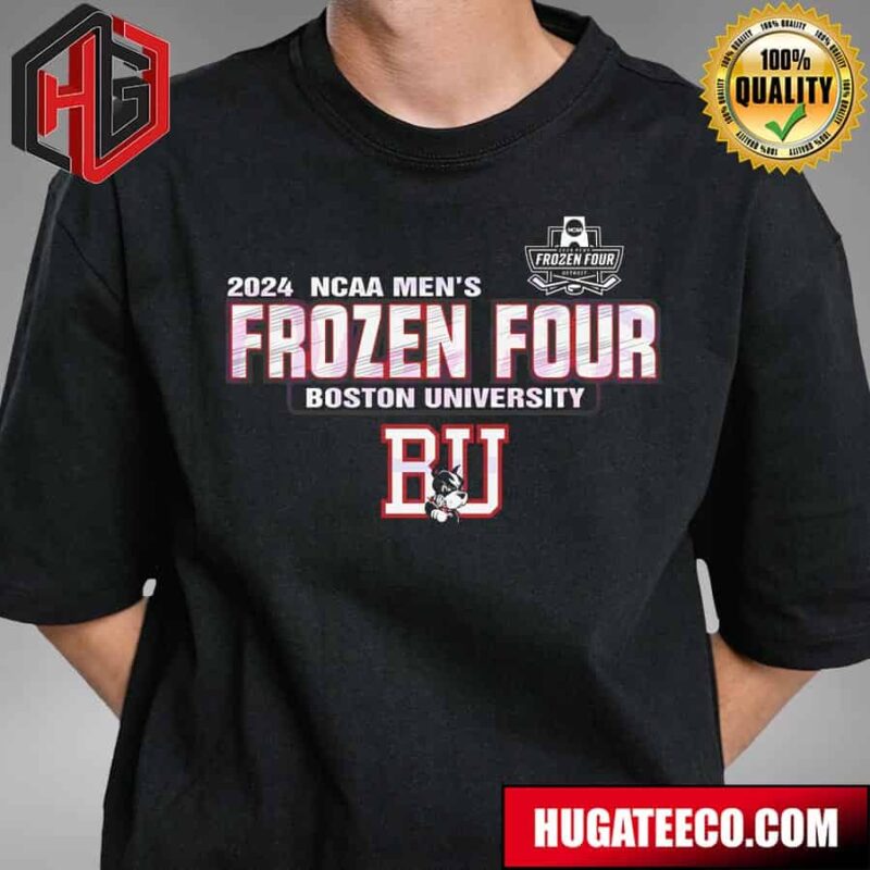 Boston University 2024 NCAA Frozen Four Hockey T-Shirt