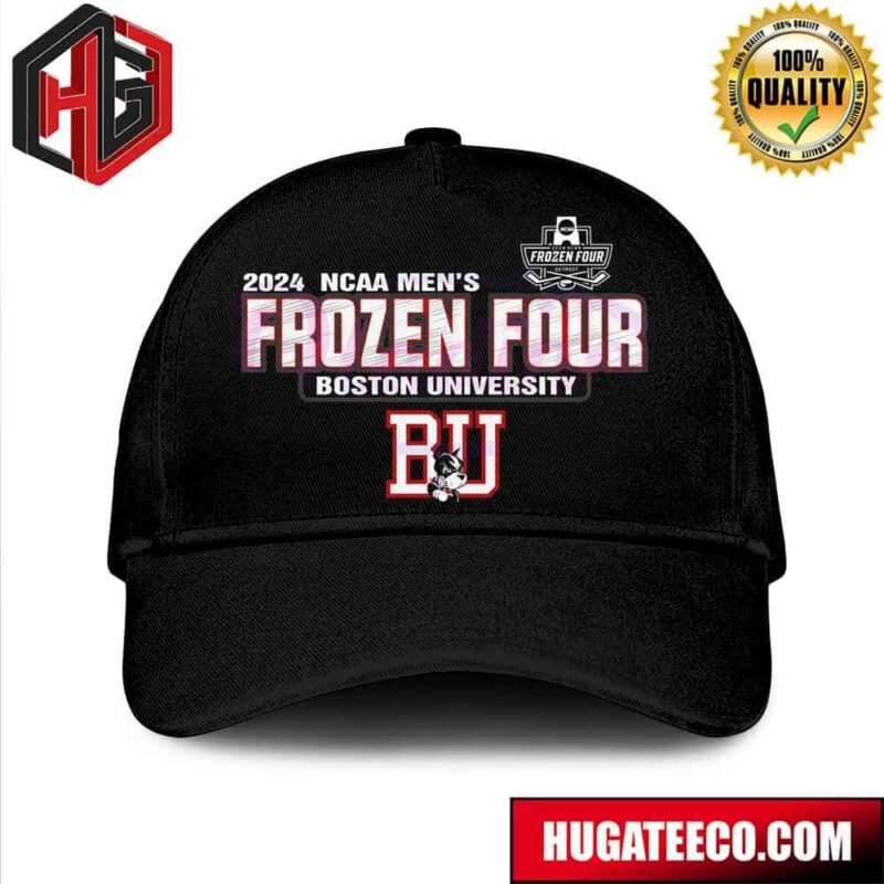 Boston University 2024 NCAA Men's Frozen Four Hockey Hat-Cap - Hugateeco