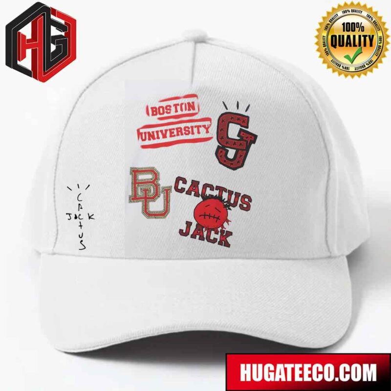Boston University Cactus Jack Goes Back To College Travis Scott x Fanatics x Mitchell And Ness With NCAA March Madness 2024