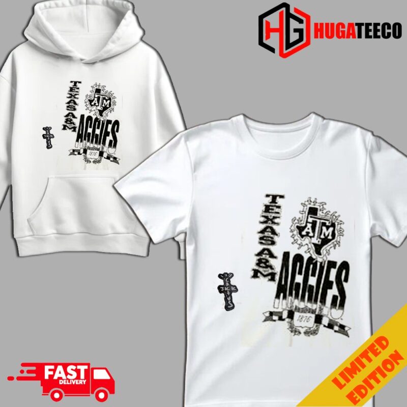 Cactus Jack Goes Back Travis Scott Collab With Fanatics And Mitchell And Ness Texas AM Aggies x NCAA March Madness 2024 T-Shirt Hoodie
