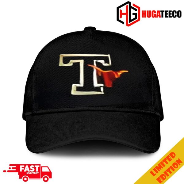 Cactus Jack Goes Back Travis Scott Collab With Fanatics And Mitchell And Ness Texas Longhorns x NCAA March Madness 2024 Classic Hat-Cap Snapback