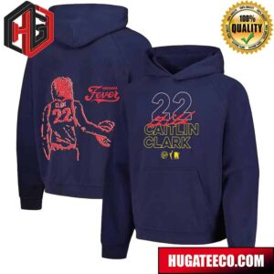 Caitlin Clark 22 Indiana Fever Indiana WNBA Two Sides Hoodie