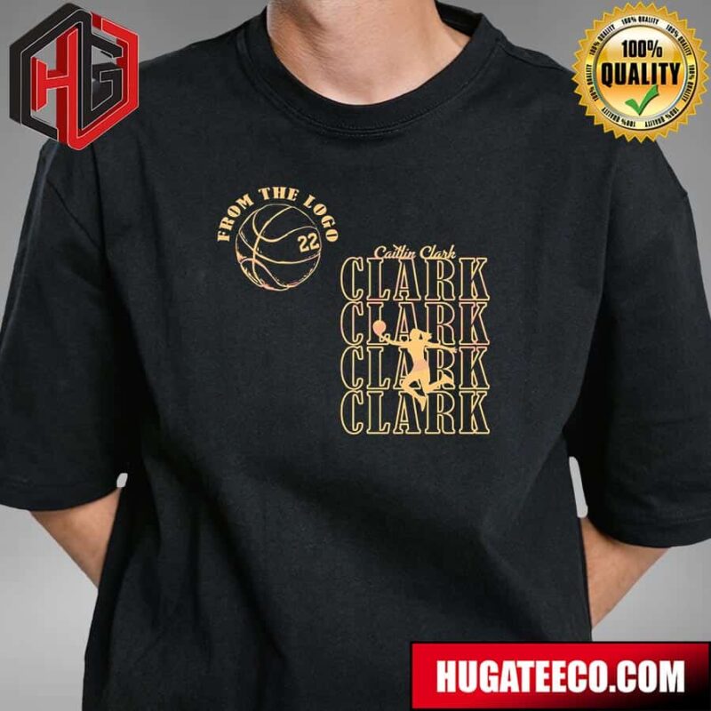 Caitlin Clark Basketball From The Logo 22 NCAA March Madness T-Shirt