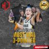 Caitlin Clark Is One Of The Most 3pm In NCAA Di Women’s Basketball Tournament NCAA March Madness 3D T-Shirt