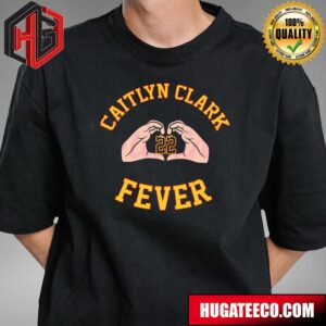 Caitlyn Clark Fever 22 Heart Hand Caitlin Clark X Indiana Fever T-Shirt