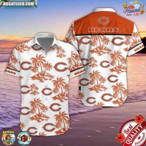 Chicago Bears Classic Hawaiian Shirt Beach Short