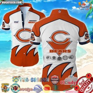 Chicago Bears NFL Champions Hawaiian Shirt