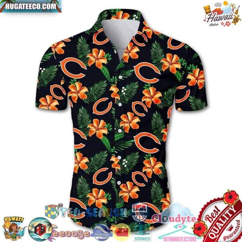 Chicago Bears NFL Tropical Ver 3 Hawaiian Shirt