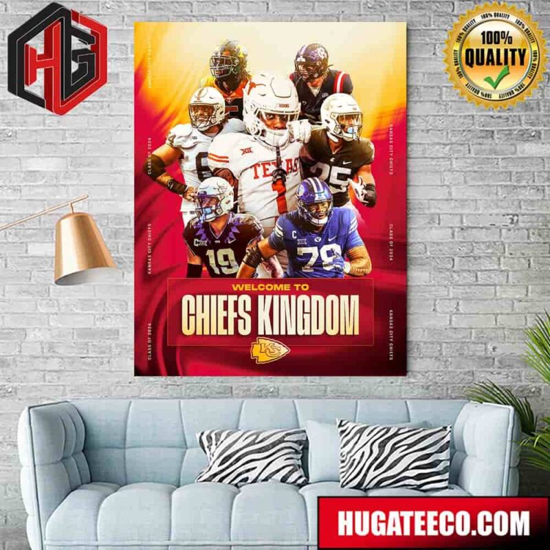 Chiefs Kingdom Welcome Your Newest Kansas City Chiefs Poster Canvas