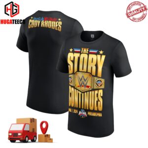 Cody Rhodes WrestleMania 40 Champion The Story Continues WWE Merchadise T-Shirt Hoodie