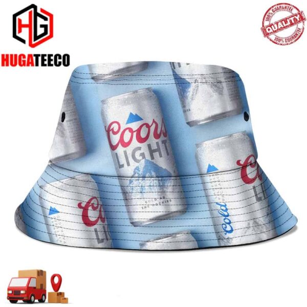 Coors Light Beer Lovers Summer Headwear Bucket Hat-Cap For Family