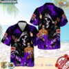 Crown Royal Death Aloha Summer Beach Hawaiian Shirt