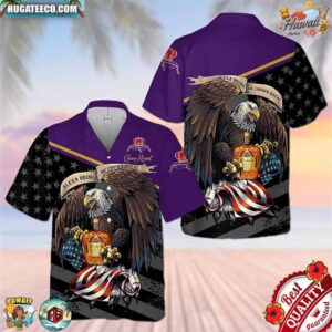 Crown Royal Eagle Hawaiian Shirt