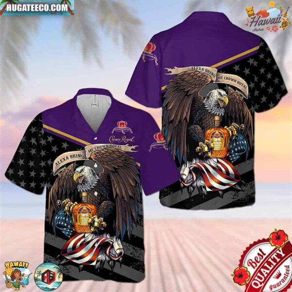 Crown Royal Eagle Hawaiian Shirt