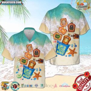 Crown Royal Life Is Better At The Beach Hawaiian Shirt