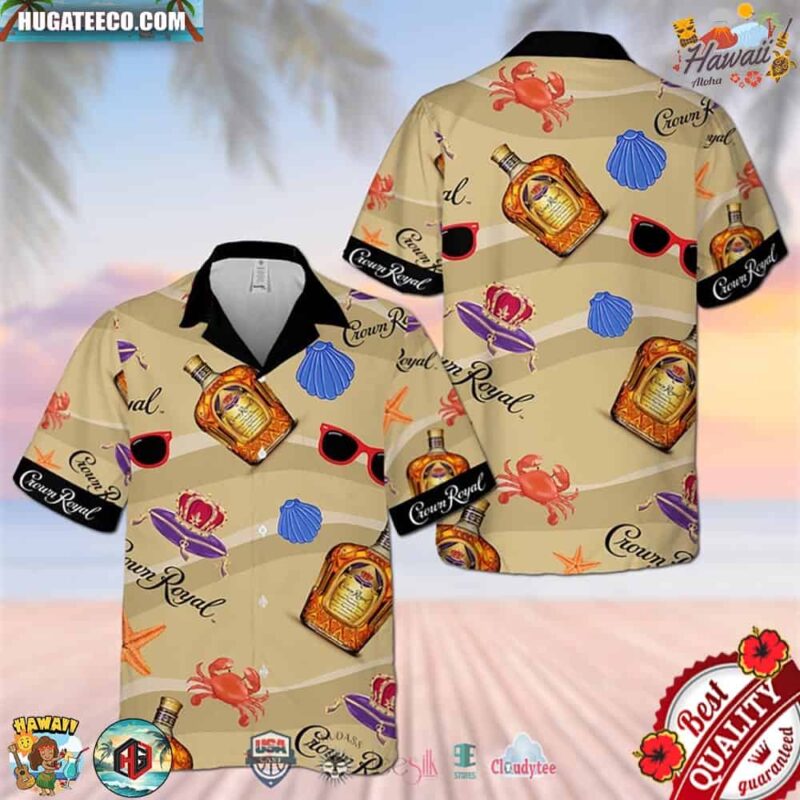 Crown Royal Marine Hawaiian Shirt