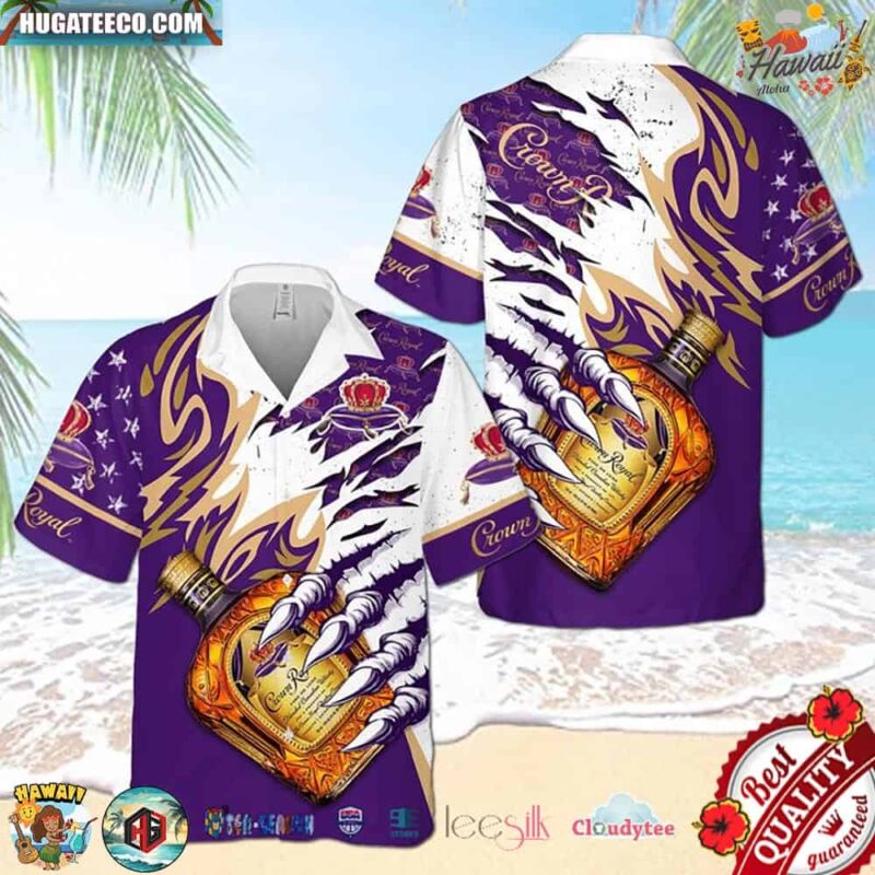 Crown Royal Monster Claw Hawaiian Shirt
