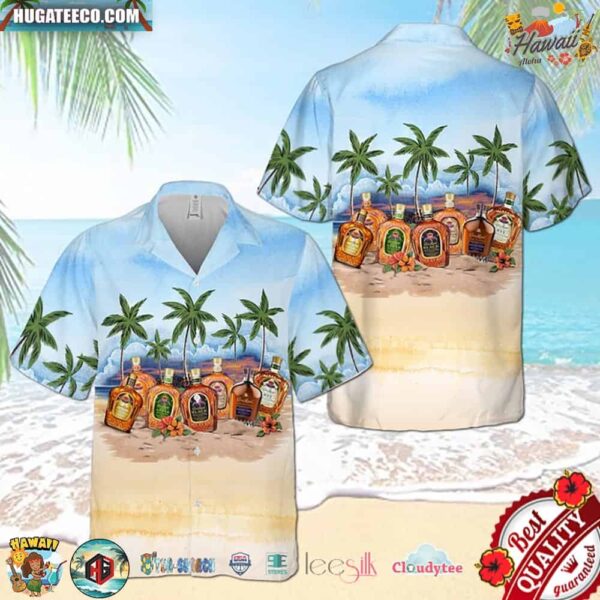 Crown Royal Sandy Shore Hawaiian Shirt