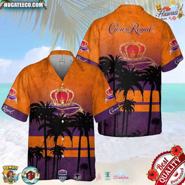 Crown Royal Sunset Hawaiian Shirt