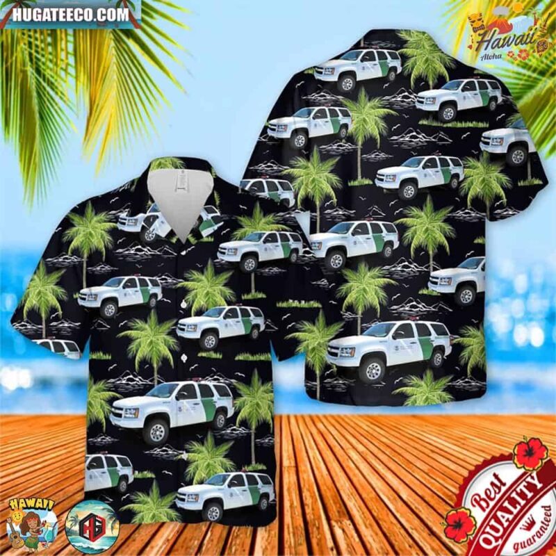 Customs and Border Protection Chevrolet Tahoe Hawaiian Shirt And Short