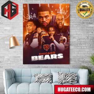 Da New-Look Chicago Bears NFL Poster Canvas